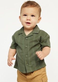 Old Navy Short-Sleeve Camp Shirt for Baby