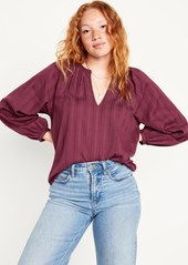 Old Navy Textured Dobby Top