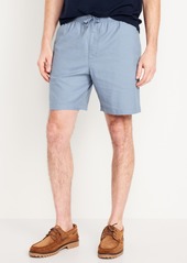 Old Navy Textured Jogger Shorts -- 7-inch inseam