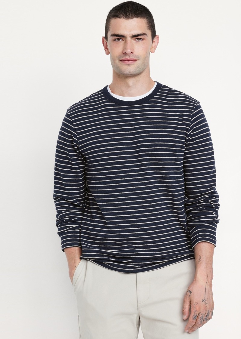 Old Navy Textured Long-Sleeve T-Shirt