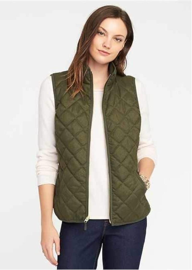 Old Navy Textured Quilted Vest for Women | Outerwear