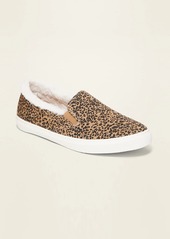 Old Navy Textured Sherpa-Lined Slip-Ons