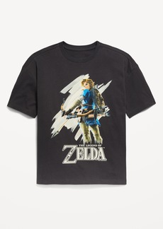 Old Navy The Legend of Zelda™ Oversized Gender-Neutral Graphic T-Shirt for Kids
