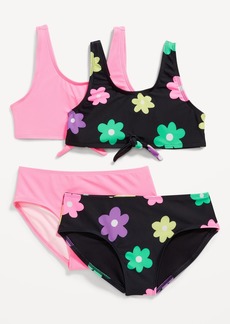 Old Navy Tie-Front Bikini Swim Set 2-Pack for Girls