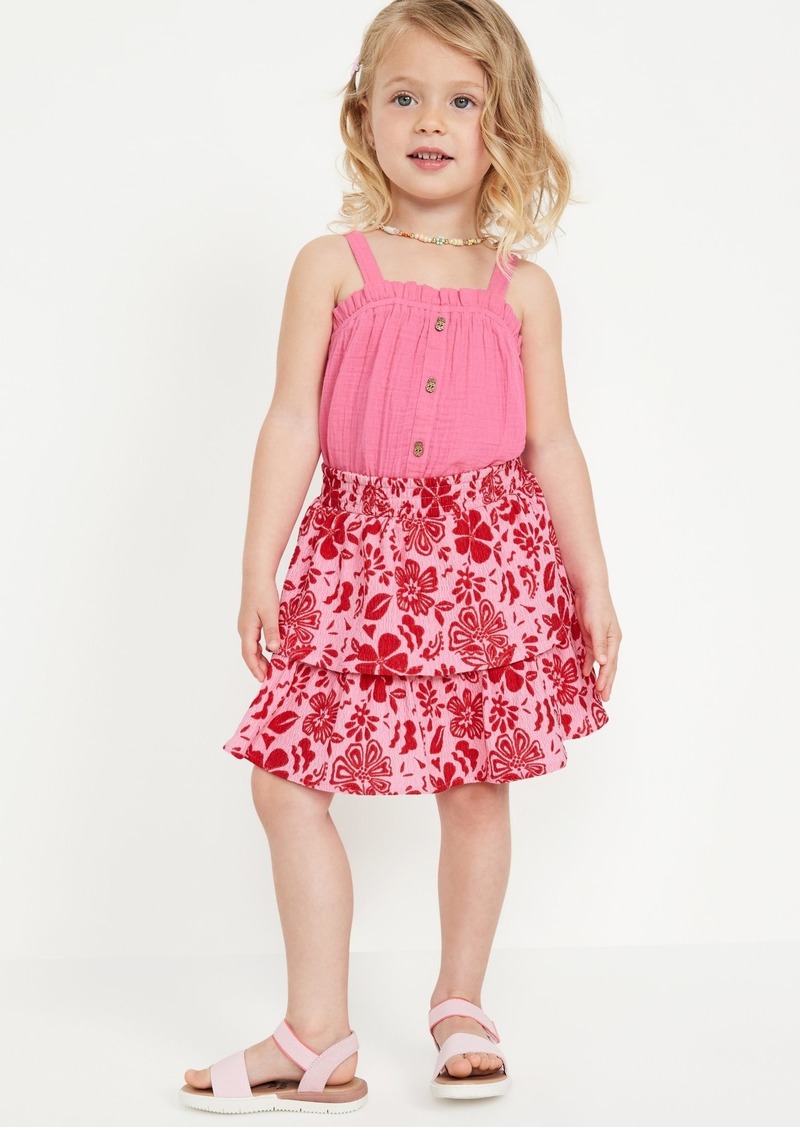 Old Navy Tiered Skort for Toddler Girls