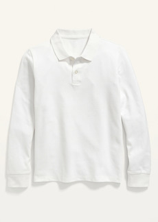 Old Navy School Uniform Long-Sleeve Polo Shirt for Boys