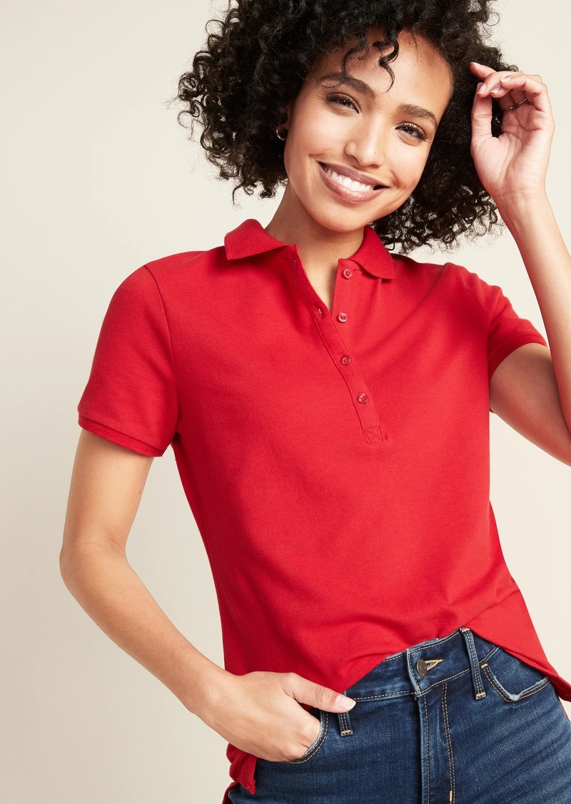 Old Navy Uniform Pique Polo for Women | Tops