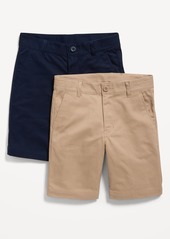 Old Navy Knee Length Twill Shorts 2-Pack for Boys