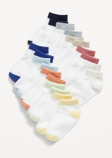 Old Navy Unisex 10-Pack Ankle Socks for Toddler & Baby