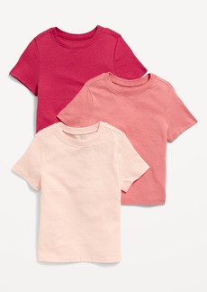 Old Navy Unisex 3-Pack Short-Sleeve T-Shirt for Toddler