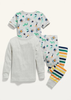 Old Navy Unisex 4-Piece "Snug as a Bug" Pajama Set for Toddler & Baby