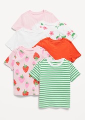 Old Navy Crew-Neck T-Shirt 6-Pack for Toddler Boys