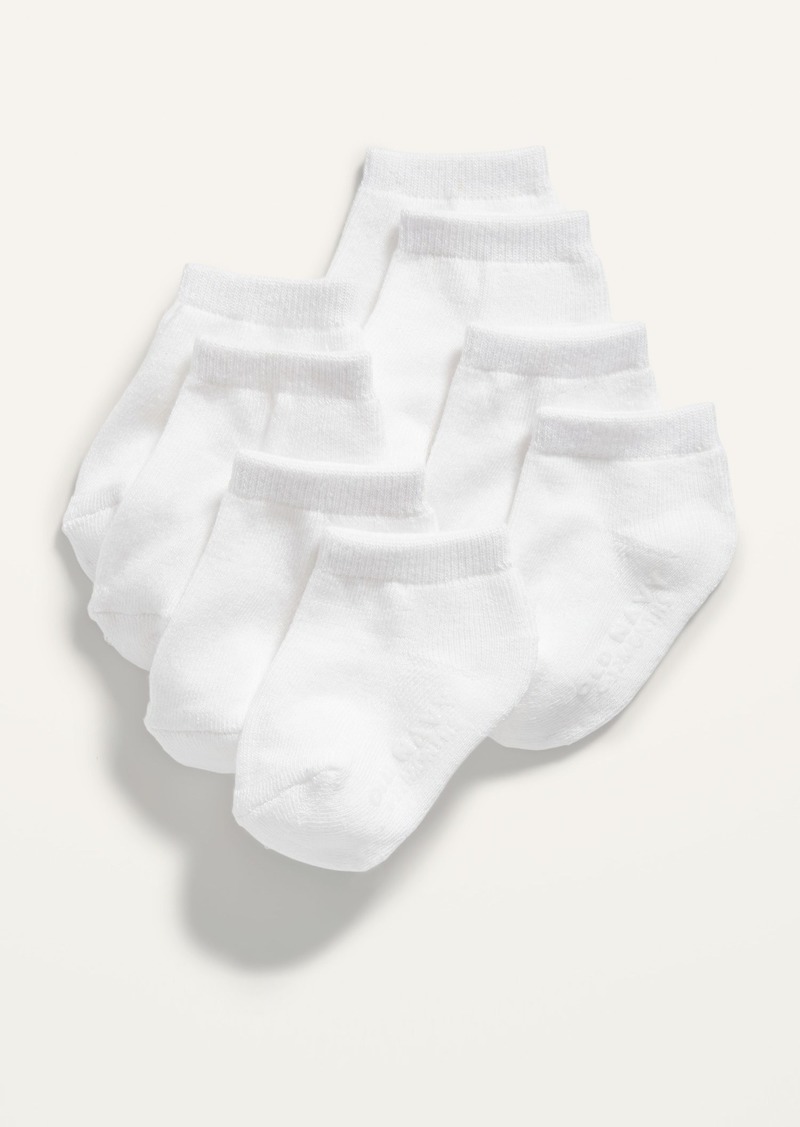 Old Navy Unisex Ankle Socks 4-Pack for Toddler & Baby