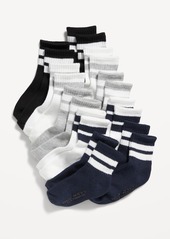 Old Navy Unisex Crew Socks 10-Pack for Toddler & Baby