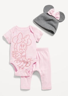 Old Navy Disney© Minnie Mouse 3-Piece Bodysuit, Pants and Hat Layette for Baby