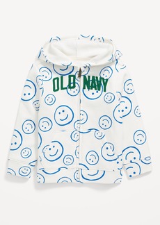 Old Navy Logo-Graphic Zip-Front Hoodie for Toddler Boys