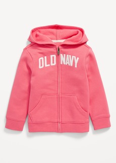 Old Navy Logo-Graphic Zip Hoodie for Toddler Girls