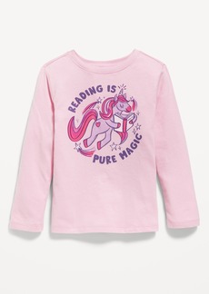 Old Navy Unisex Long-Sleeve Graphic T-Shirt for Toddler