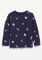 Old Navy Unisex Long-Sleeve Printed T-Shirt for Toddler
