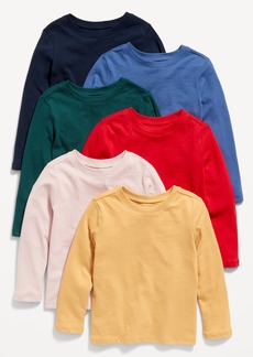 Old Navy Unisex Solid T-Shirt 6-Pack for Toddler