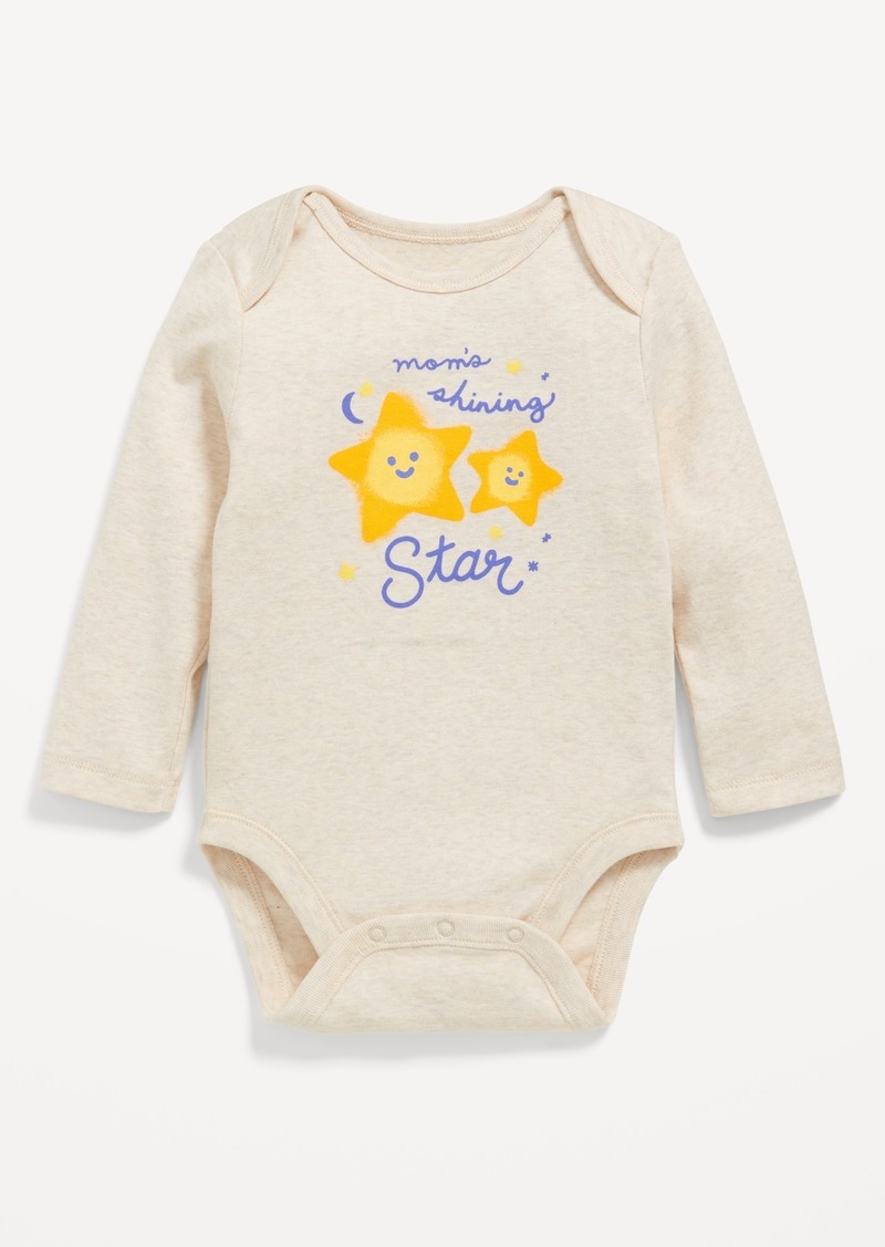 Old Navy Long-Sleeve Graphic Bodysuit for Baby