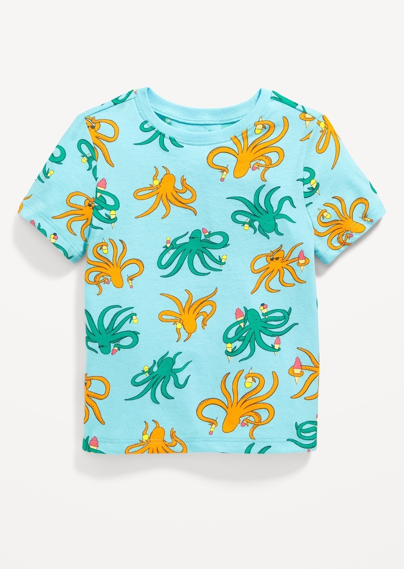 Old Navy Unisex Printed Short-Sleeve T-Shirt for Toddler