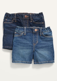 Old Navy Unisex Pull-On Jean Shorts 2-Pack for Toddler