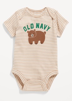 Old Navy Unisex Short-Sleeve Logo-Graphic Bodysuit for Baby