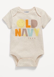 Old Navy Unisex Short-Sleeve Logo-Graphic Bodysuit for Baby