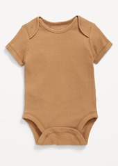 Old Navy Unisex Short-Sleeve Rib-Knit Bodysuit for Baby
