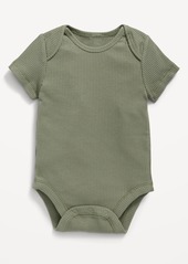 Old Navy Unisex Short-Sleeve Rib-Knit Bodysuit for Baby