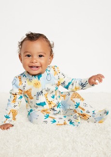 Old Navy Sleep & Play 2-Way-Zip Footed One-Piece for Baby
