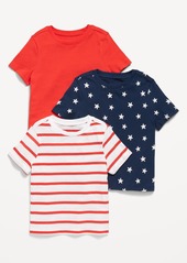 Old Navy Unisex Solid T-Shirt 3-Pack for Toddler