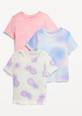Old Navy Unisex Solid T-Shirt 3-Pack for Toddler