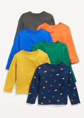 Old Navy Unisex Solid T-Shirt 6-Pack for Toddler