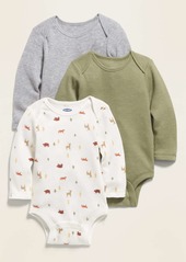 Old Navy Unisex Thermal Bodysuit 3-Pack for Baby
