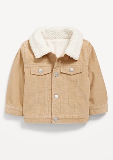 Old Navy Unisex Trucker Sherpa-Trim Corduroy Jacket for Baby