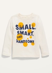 Old Navy Unisex Valentine-Graphic Long-Sleeve Crew-Neck Tee for Toddler