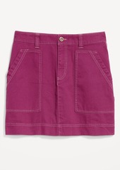 Old Navy Utility Mini Skirt