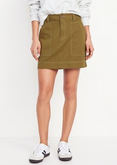 Old Navy Utility Mini Skirt