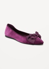 Old Navy Velvet Pointed-Toe Flats