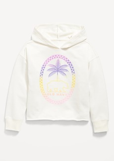 Old Navy Vintage Logo-Graphic Hoodie for Girls