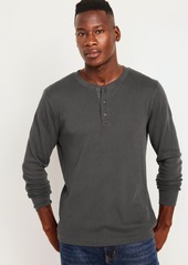 Old Navy Waffle-Knit Henley T-Shirt