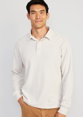 Old Navy Waffle-Knit Polo Sweater