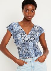 Old Navy Waist-Defined Smocked Top