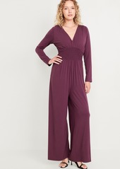 Old Navy Waist-Defined V-Neck Jumpsuit