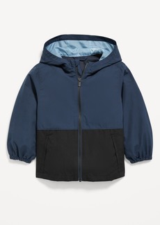 Old Navy Water-Resistant Color-Block Hooded Jacket for Toddler Boys