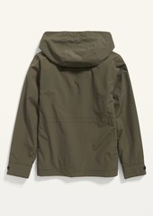 Old Navy Water-Resistant Hooded Nylon Jacket for Boys