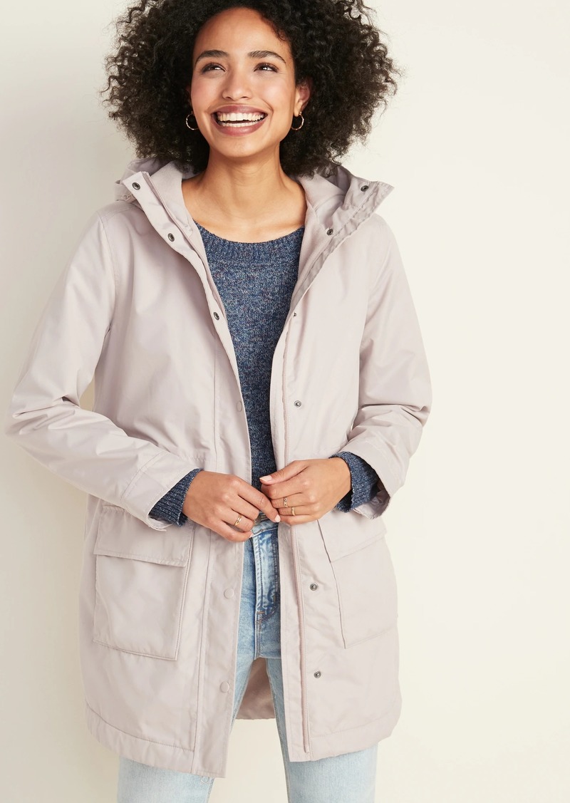 old navy anorak rain jacket