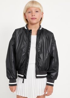 Old Navy Water-Resistant Zip-Front Bomber Jacket for Girls